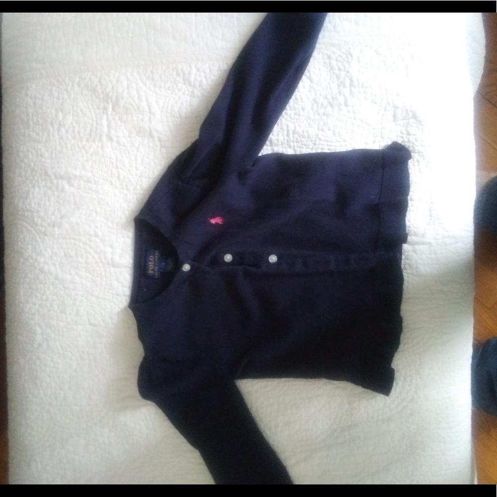 Ralph Lauren cardigan girls size 5